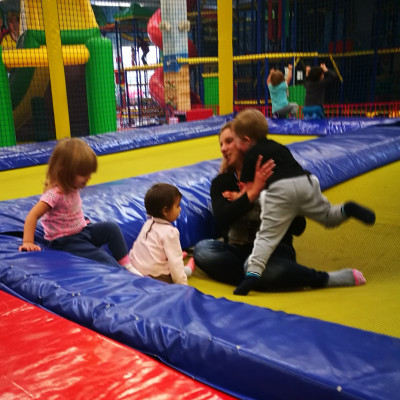 Ausflug zum Outdoorspielplatz